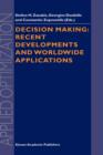 Image for Decision Making: Recent Developments and Worldwide Applications