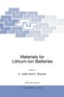 Image for Materials for Lithium-Ion Batteries