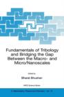 Image for Fundamentals of Tribology and Bridging the Gap Between the Macro- and Micro/Nanoscales