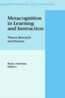 Image for Metacognition in Learning and Instruction : Theory, Research and Practice