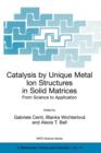 Image for Catalysis by Unique Metal Ion Structures in Solid Matrices : From Science to Application