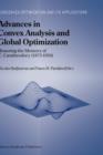 Image for Advances in Convex Analysis and Global Optimization