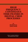 Image for High Frequency Continuous Time Filters in Digital CMOS Processes
