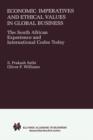Image for Economic Imperatives and Ethical Values in Global Business : The South African Experience and International Codes Today