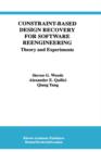 Image for Constraint-Based Design Recovery for Software Reengineering : Theory and Experiments