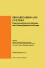 Image for Privatization and culture  : experiences in the arts, heritage and cultural industries in Europe