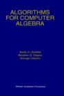 Image for Algorithms for Computer Algebra