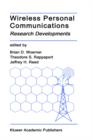 Image for Wireless Personal Communications : Research Developments