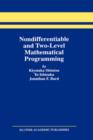 Image for Nondifferentiable and Two-Level Mathematical Programming