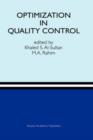 Image for Optimization in Quality Control