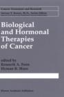 Image for Biological and Hormonal Therapies of Cancer