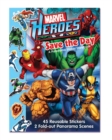 Image for Marvel Heroes Save the Day A Panorama Sticker Storybook