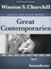 Image for Great Contemporaries, 1937