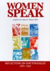 Image for Women Speak: Reflections on Our Struggles 1982-1997