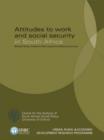 Image for Attitudes to Work and Social Security in South Africa