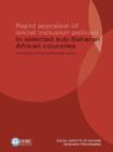 Image for Rapid Appraisal of Social Inclusion Policies in Selected Sub-Saharan African Countries