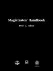Image for Magistrates&#39; Handbook