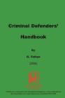 Image for Criminal Defenders Handbook