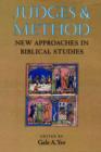 Image for Judges and Method : New Approaches in Biblical Studies