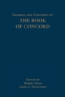 Image for Sources &amp; contexts of the book of Concord  : history of christianity