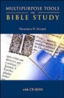 Image for Multipurpose Tools for Bible Study with CD-Rom
