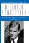 Image for Barcelona, Berlin, New York, 1928-1931  : translated from the German edition