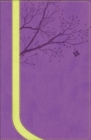 Image for NKJV God Girl Bible, Pretty Purple/Neon Green, Tree Design Duravella
