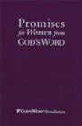 Image for Promises for Women from God&#39;s Word