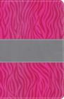 Image for God&#39;s Word for Girls Pink/Silver, Zebra Print Design Duravella