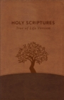 Image for TLV Thinline Bible, Holy Scriptures, Walnut/Brown, Tree Design Duravella
