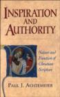 Image for Inspiration and Authority – Nature and Function of Christian Scripture