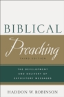 Image for Biblical Preaching – The Development and Delivery of Expository Messages