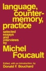 Image for Language, Counter-Memory, Practice : Selected Essays and Interviews