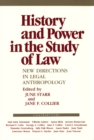 Image for History and Power in the Study of Law