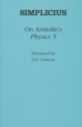 Image for On Aristotle&#39;s &quot;On Physics 5&quot;