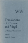 Image for Translations of Chaucer and Virgil