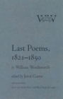 Image for Last Poems, 1821-1850