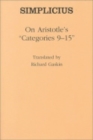 Image for On Aristotle&#39;s &quot;Categories 9-15&quot;