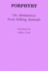 Image for On Abstinence from Killing Animals