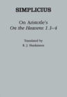 Image for On Aristotle&#39;s &quot;On the Heavens 1.1-4&quot;