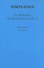 Image for On Aristotle&#39;s &quot;On the Heavens 2.10-14&quot;
