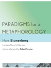 Image for Paradigms for a metaphorology