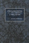Image for Prolegomena to a philosophy of religion