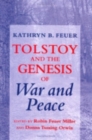 Image for Tolstoy and the Genesis of &quot;War and Peace&quot;