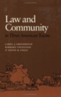 Image for Law and Community in Three American Towns