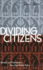Image for Dividing Citizens : Gender and Federalism in New Deal Public Policy