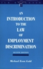 Image for An introduction to the law of employment discrimination
