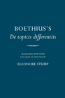 Image for Boethius&#39;s De topicis differentiis