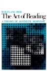 Image for The act of reading  : a theory of aesthetic response
