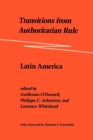 Image for Transitions from Authoritarian Rule : Latin America
